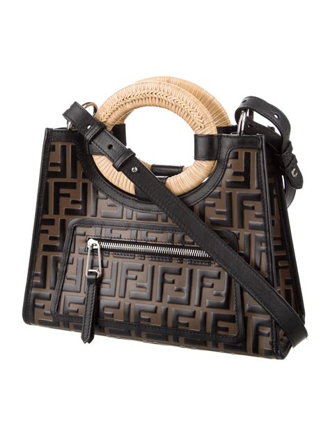 fendi large cosmetic bag|fendi runaway small tote.